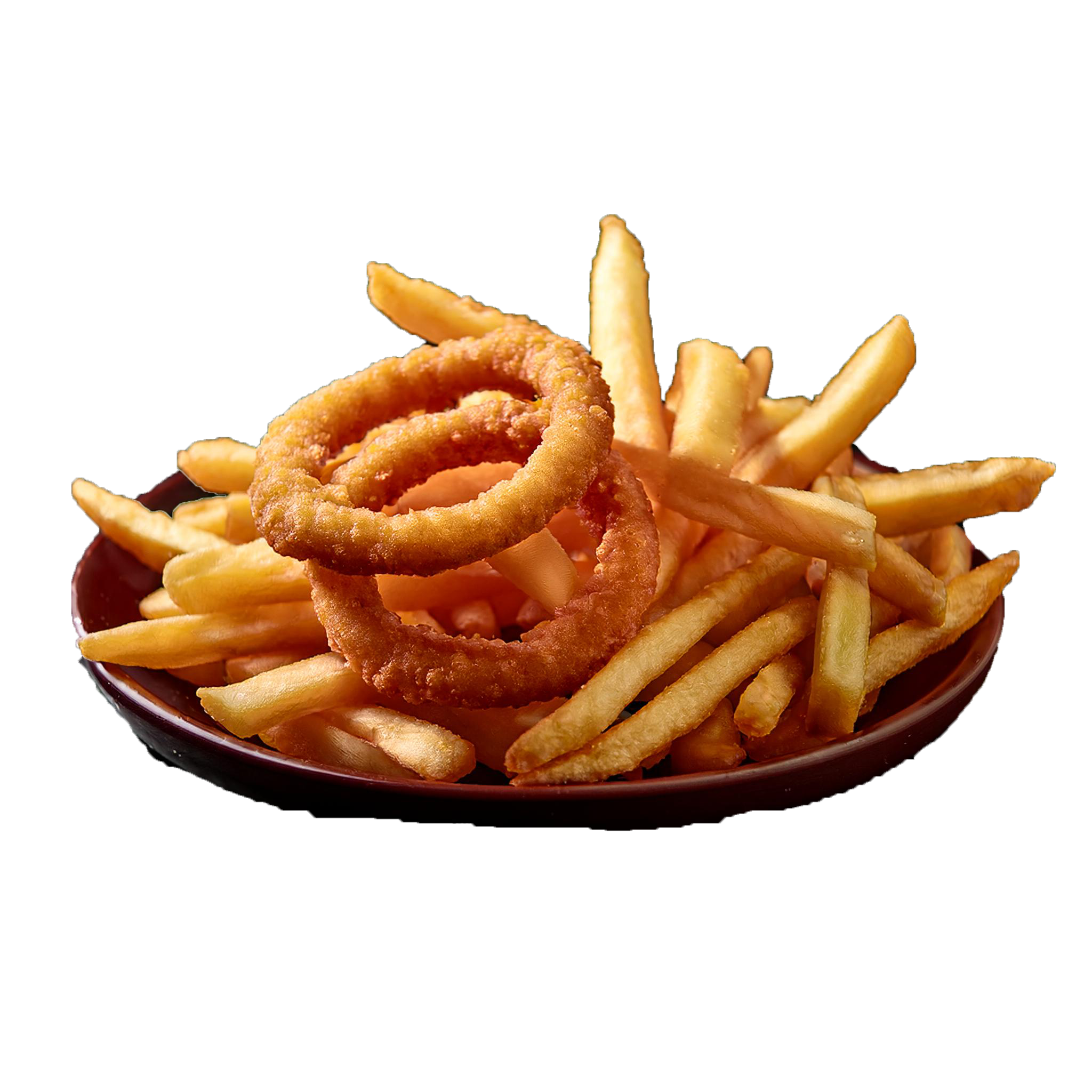 フライドポテトとオニオンリング